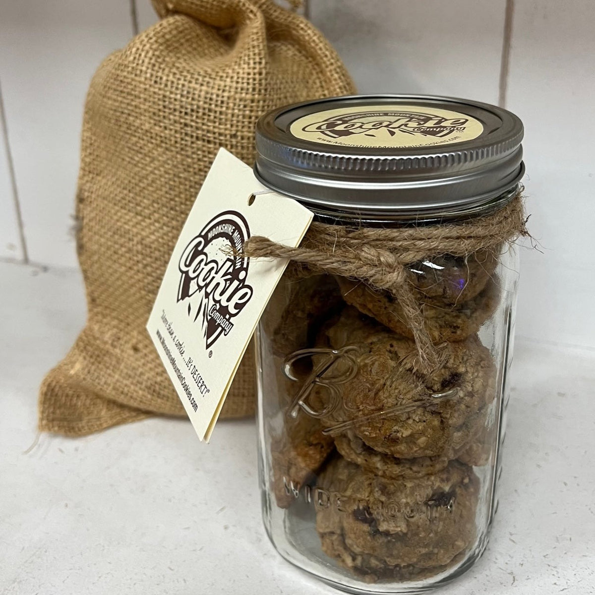 20 oz Signature Cookie Jar and 1 Lb of Cookies